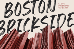 Hyper Track - All Caps Handbrushed Font Product Image 2