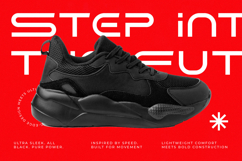 Hyper Vortex - Futuristic display Sans Serif Font Product Image 4