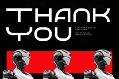 Hyper Vortex - Futuristic display Sans Serif Font Product Image 20