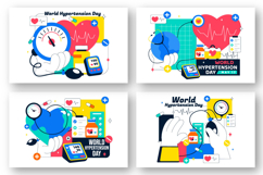 10 World Hypertension Day Illustration Product Image 2