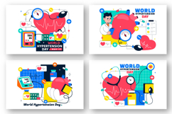 10 World Hypertension Day Illustration Product Image 3