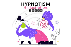 6 World Hypnotism Day Illustration Product Image 1