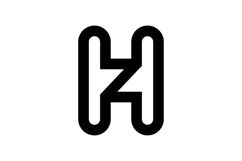 HZ ZH logo design Product Image 1