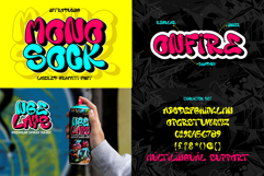 Graffiti Font Bundle Vol. 1 | Urban Vibes 3D Layered Street Product Image 10