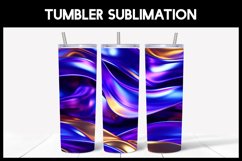 Abstract Glitter Tumbler Sublimation Seamless Tumbler Wrap Product Image 1