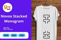 Novox Stacked Monogram Product Image 1