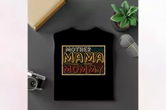 Mama Mommy Mother mom T-Shirt - Unique Sublimation Design Product Image 3