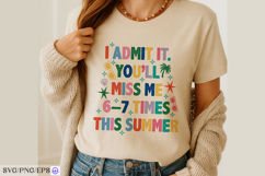 Last Day of School Teacher Summer SVG Design Product Image 3