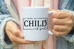 I Am A Child Of God SVG, Christian SVG Design Product Image 2