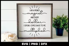 I am a money magnet | Law of Attraction Quote for Money Product Image 2