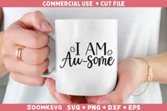 I am au-some SVG | Autism SVG | Autism PNG Product Image 2
