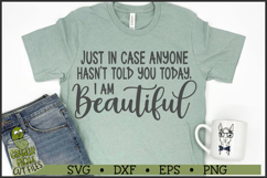 I Am Beautiful SVG File Product Image 2