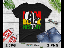 I Am Black History Png, Black History Month Png Design Product Image 2