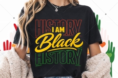 I am Black History PNG, Juneteenth PNG, Black history month Product Image 2