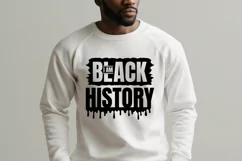 I Am Black History svg, Black Father's Day svg png Cut Files Product Image 3