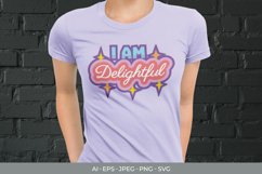 I am Delightful SVG Product Image 1