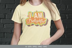 I am Delightful SVG Product Image 1