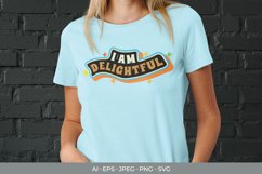 I am Delightful SVG Product Image 1
