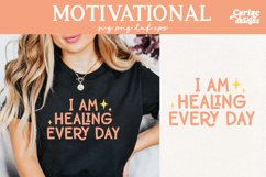 I am Healing Every Day SVG