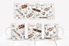 Affirmations Mug Wrap Sublimation | Positive Quotes Mug Wrap Product Image 3