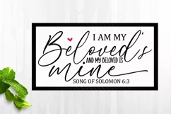 bedroom wall decor,master bedroom sign,wood framed sign,bedroom sign,master bedroom decor,large bedroom sign,bedroom wall art,I am my beloved's,and He is mine,Song of Solomon 6 3,scripture bedroom,wedding gift,engagement gift