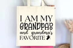 I am my grandpa's and grandma's favorite SVG Product Image 3