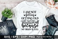 I AM NOT GETTING OLD I JUST CAN'T SVG - Sarcastic Design Product Image 1