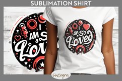 I Am So Loved v1 T-shirt Sublimation Product Image 1
