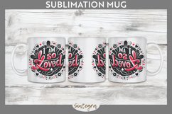 I Am So Loved v2 Mug Wrap Sublimation Product Image 1
