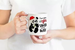 Funny Santa Saying | I am So Nice Santa Came Twice Product Image 2