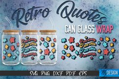 Glass Can Wrap SVG | Retro Wrap SVG | Glass Can Bundle Product Image 12
