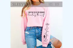 I am the CEO of my dreams leading the way Sleeve SVG Product Image 1