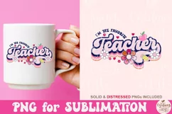 I'm the Favorite Teacher PNG, Teacher Sublimation Product Image 2