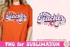 I'm the Favorite Teacher PNG, Teacher Sublimation Product Image 3