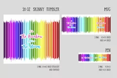 i am the rainbow after the storm sublimation for tumbler-mug-pen
