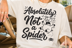 Funny Absolutely Not a Spider SVG Product Image 1