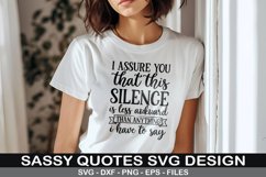 Sassy Quotes SVG Bundle Product Image 3
