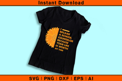 I Became A School Counselor Inspirational SVG Design Product Image 3