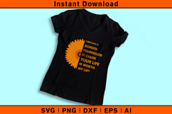 I Became A School Counselor Sunflower SVG Design Product Image 3