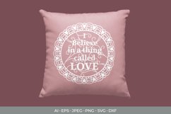 I Believe in a Thing Called Love Papercut Product Image 3