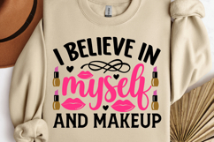 I believe in myself and makeup SVG, Make Up SVG Bundle Product Image 1