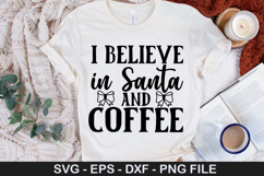 Christmas Coffee SVG Design - Christmas T-Shirt Design Product Image 3