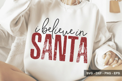I Believe In Santa - Christmas Design Product Image 1