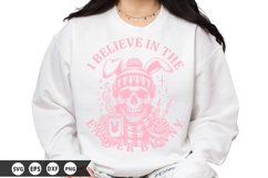 I believe in the easter bunny - Easter SVG Design Product Image 1