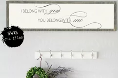 I Belong With You You Belong With Me Svg Product Image 1