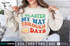 I Blasted My Way SVG, School SVG Design Product Image 1