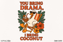Silly Goose Sublimation Design | PNG File Product Image 1