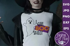 I Call Boo Sheet | Halloween Svg Design Product Image 1