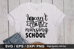 Nurse Quotes SVG Design - Nurse T-shirt Design Product Image 3