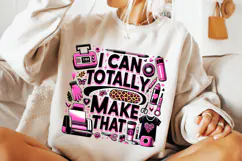 I Can Totally Make That PNG, Crafting PNG, Craft Girl PNG Product Image 2